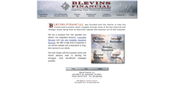 Desktop Screenshot of blevinsfinancial.com